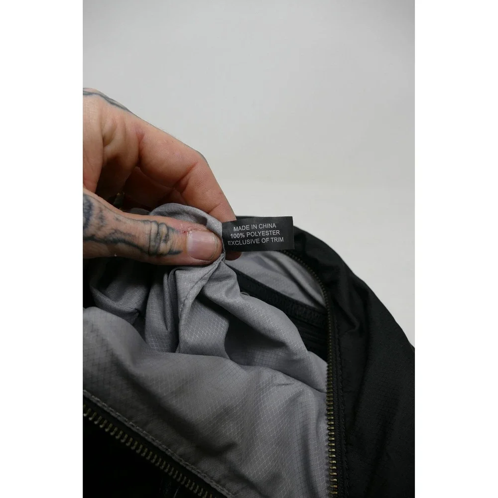 LAMB Gwen Stefani Black Nylon Hobo‎ Bag with Braided Handle